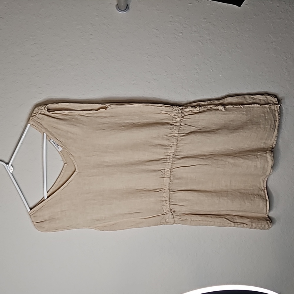 Luisa Ricci linen romper/cover up, size medium